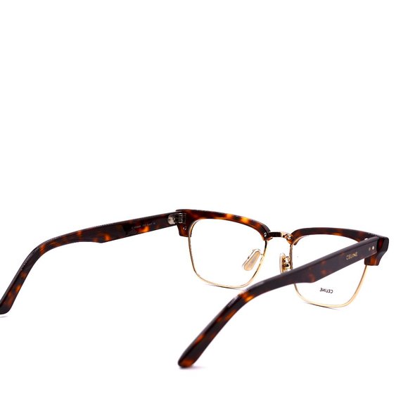NEW CELINE PARIS CL50026U 030 HAVANA GOLD AUTHENTIC EYEGLASSES FRAME - Picture 8 of 15